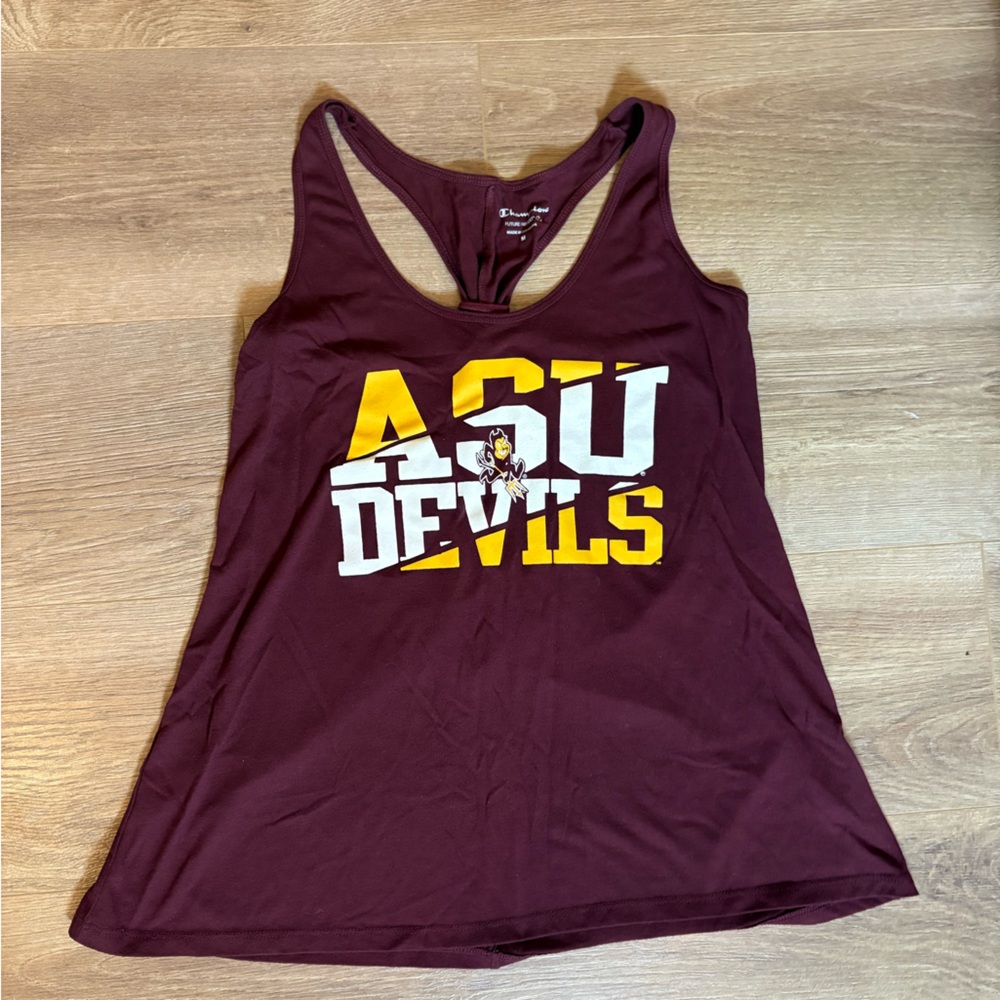 Champion Maroon ASU Devils Racerback Tank